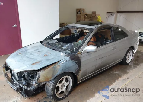 2002 Honda Civic Ex from USA, damaged, VIN 1HGEM22922L005298